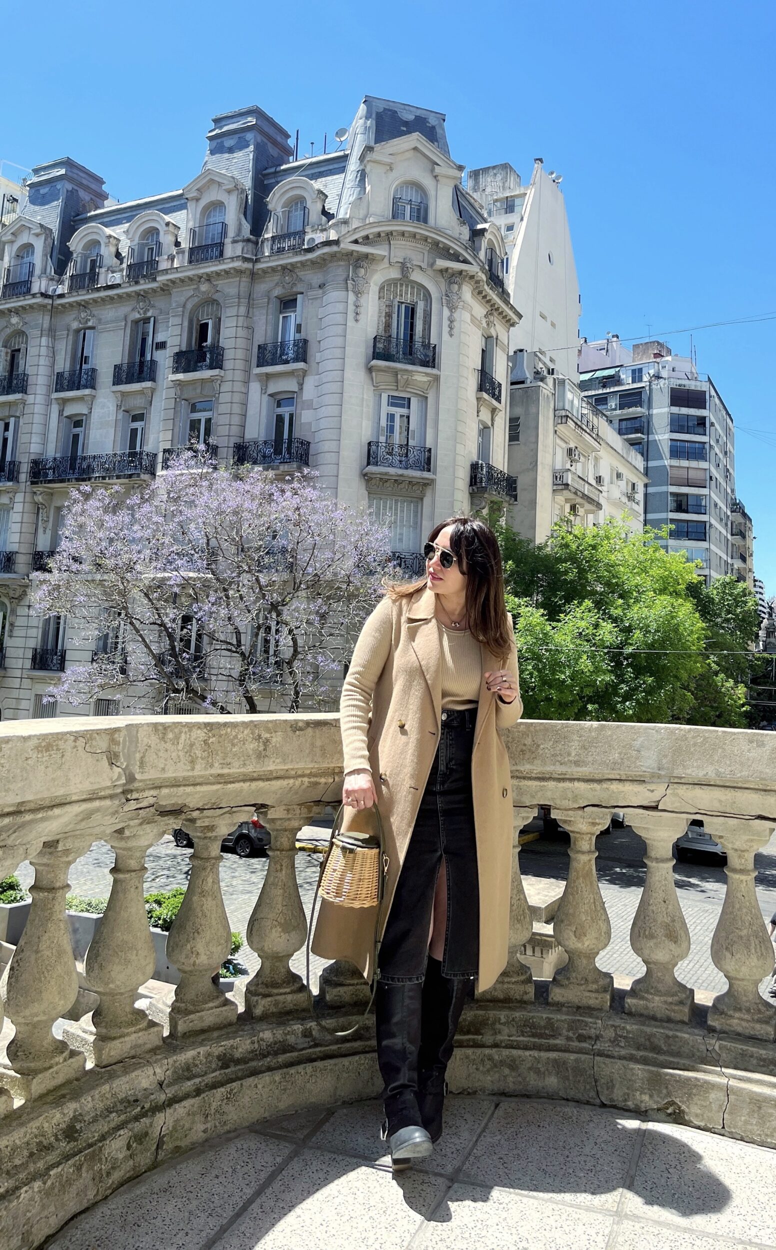Falda Midi de Denim_Look Zara