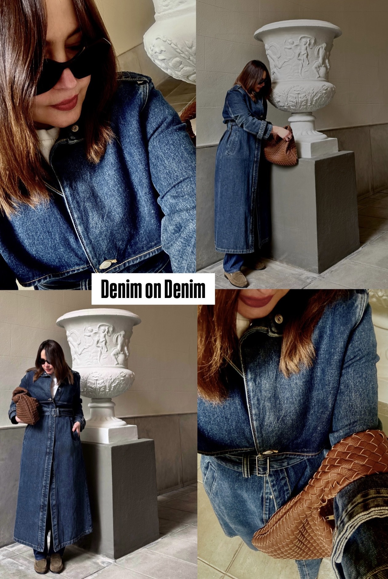 El denim on Denim esta de moda