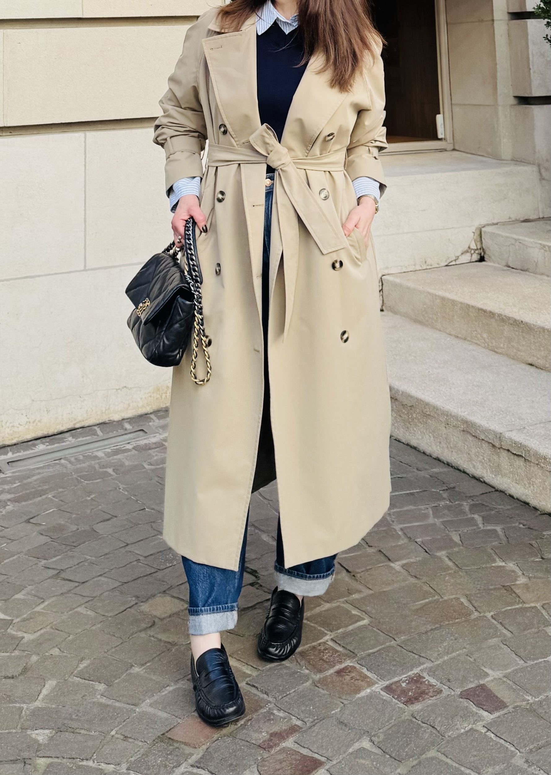 Las capas o layering son indispensables en un Preppy Moderno