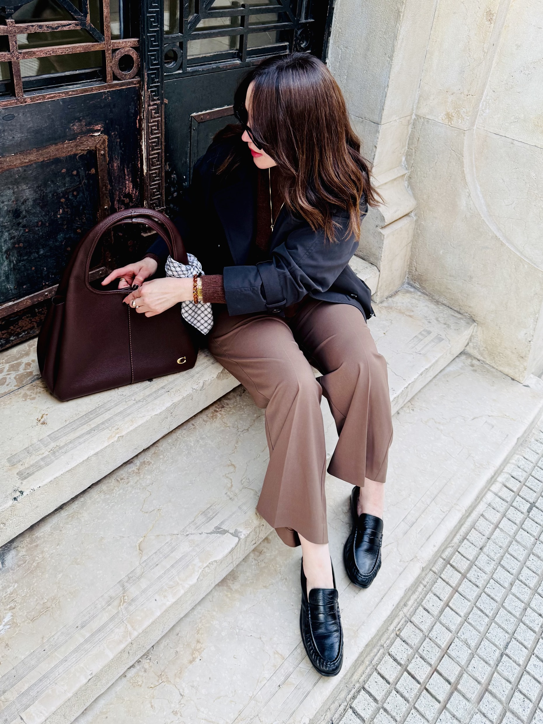 El marron esta de moda-combinalo con negro-con otros tonos de marrones