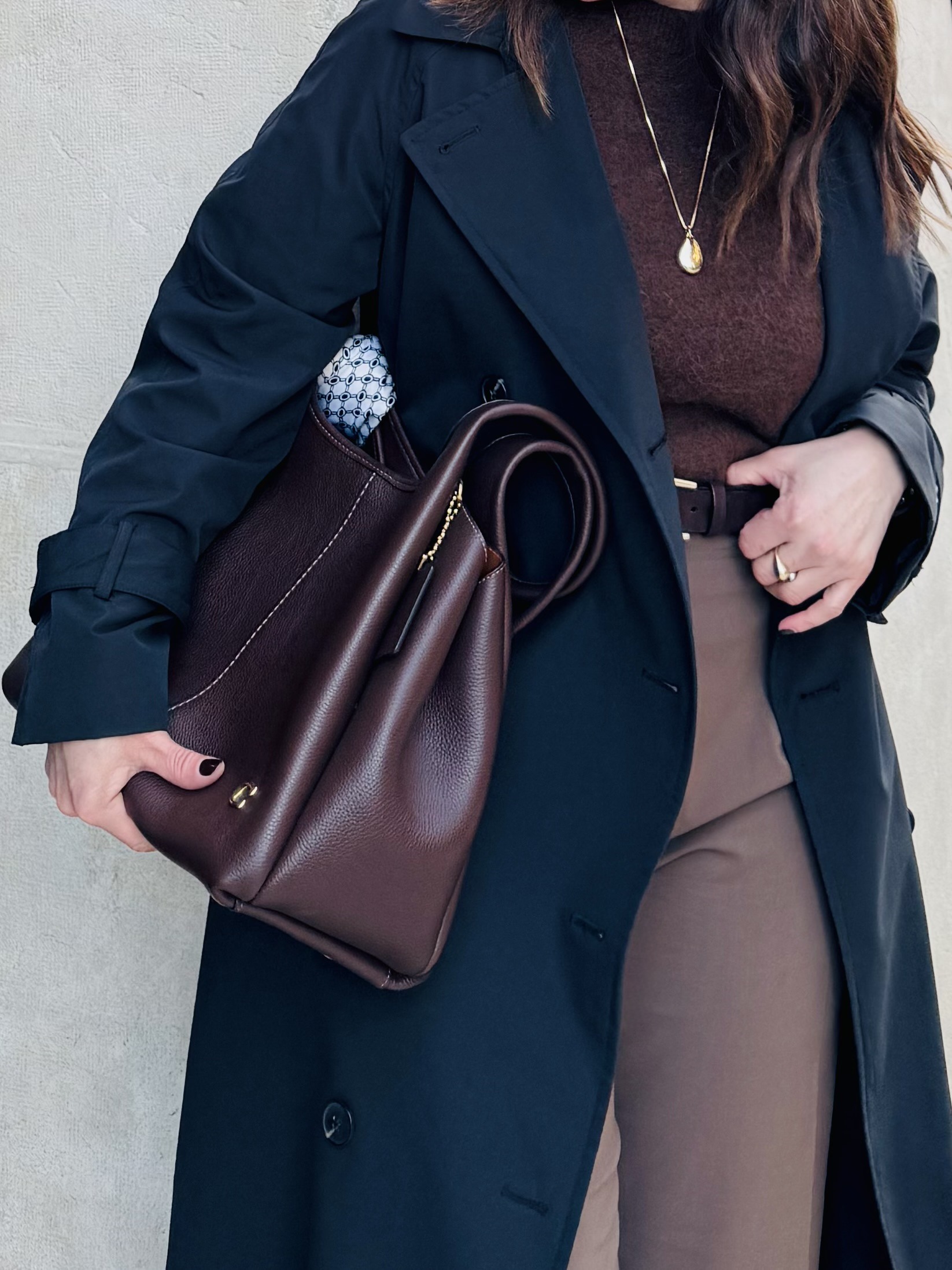 El marron es el color tendencia 2026